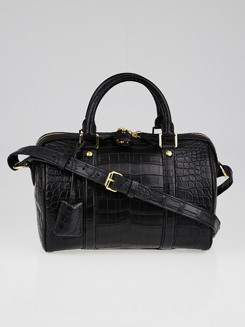 Louis Vuitton Black Alligator SC Sofia Coppola BB Bag