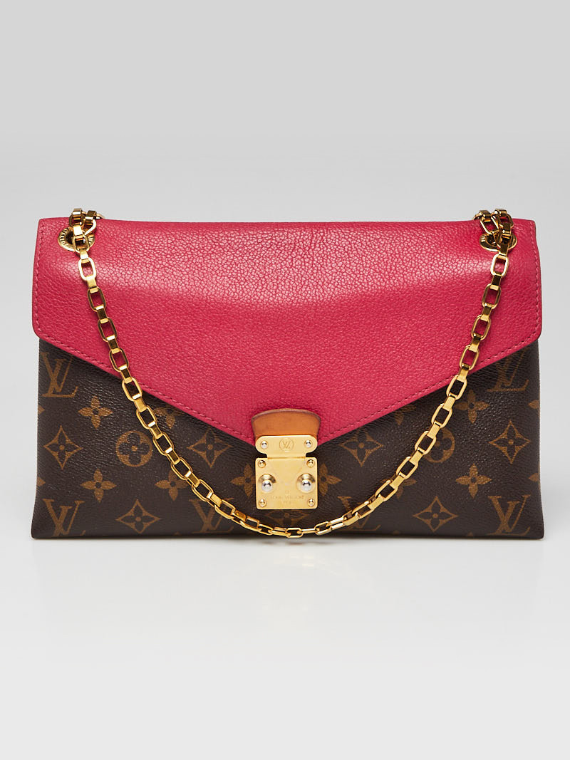 Louis Vuitton Aurore Monogram Canvas Pallas Chain Bag